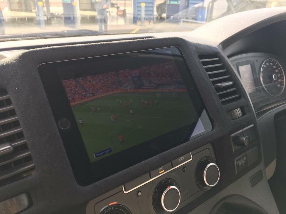 Reversing camera display